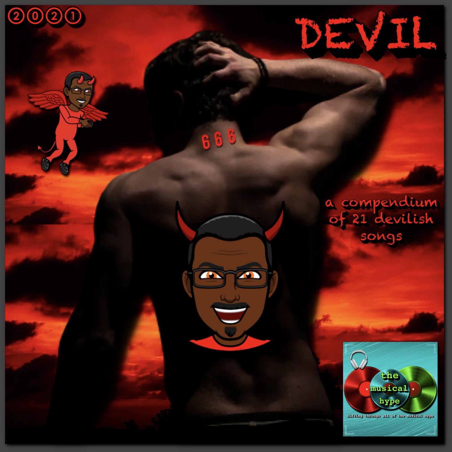 DEVIL 😈: A Compendium of 21 Devilish Songs 🎧 [📷: Brent Faulkner, Chris Barbalis on Unsplash, Jasper Graetsch on Unsplash, Master Wen on Unsplash, The Musical Hype]