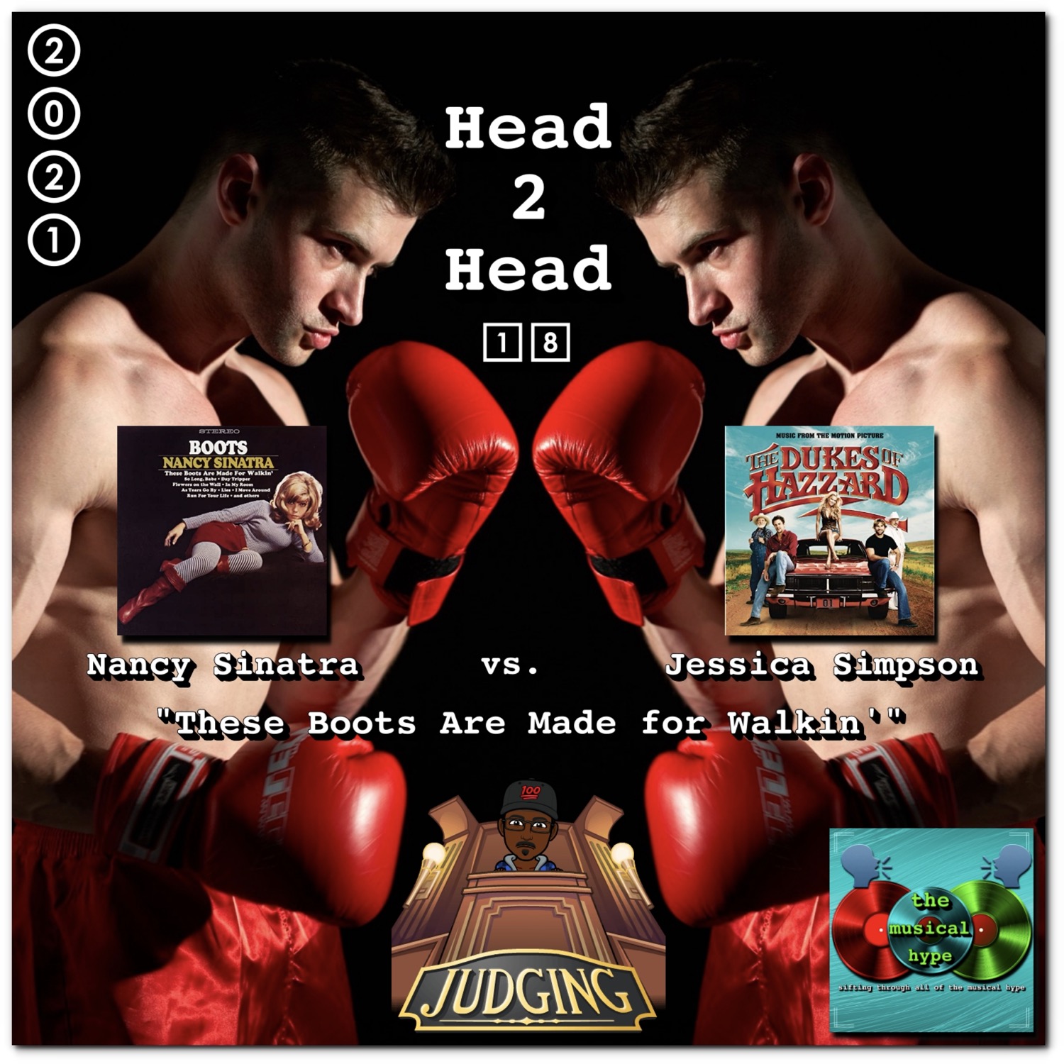 Nancy Sinatra vs. Jessica Simpson: Head 2 Head 🗣️ No. 18 [📷: Boots Enterprises Inc., Brent Faulkner, The Musical Hype, Valentin Tikhonov from Pixabay]