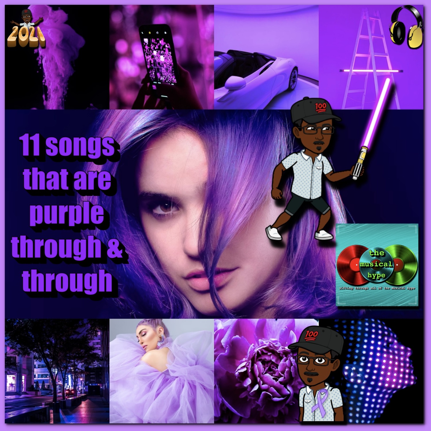 11 Songs That are Purple Through & Through 🎧 [📷: Aleksandar Pasaric, Arūnas Naujokas, Brent Faulkner, Daniel Koponyas, Magicle, Max Kleinen, The Musical Hype, Robby McCullough, Sara Dabaghian, Sunyu Kim]