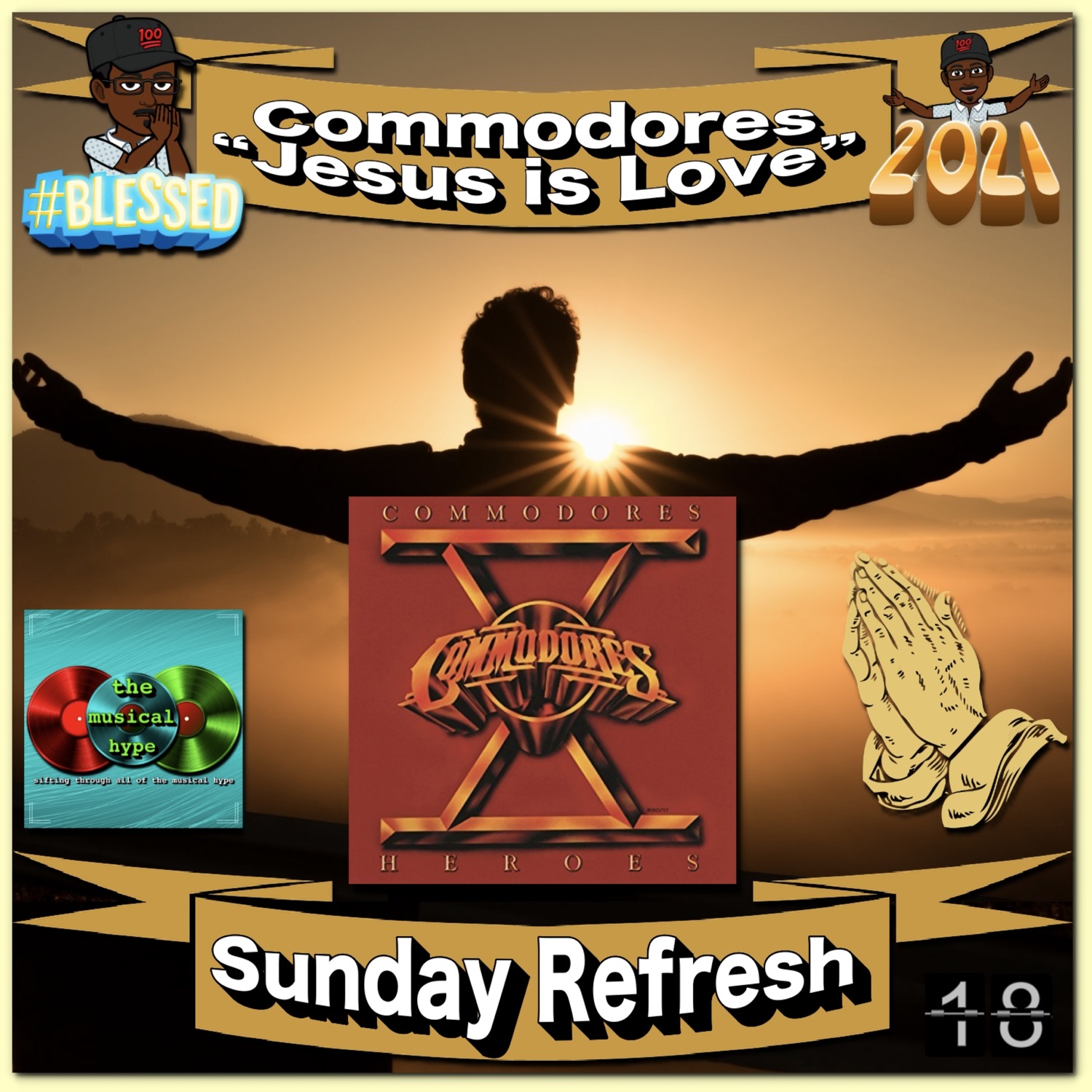 Commodores, “Jesus is Love”: Sunday Refresh 🙏 No. 18 (2021) [📷: Brent Faulkner, Motown, The Musical Hype, Zac Durant on Unsplash]