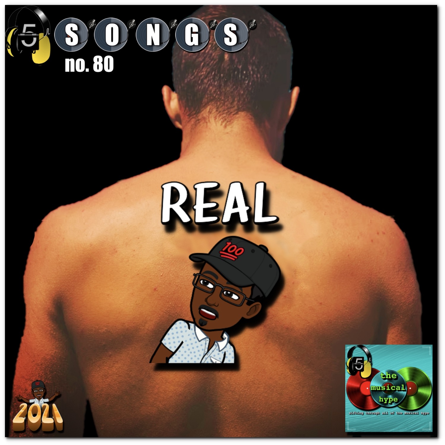 Real: 5ive Songs No. 80 (2021) [📷: Brent Faulkner, Clovis Cheminot, Louis Hansel, The Musical Hype, OpenClipart-Vectors, Pixabay, Unsplash]