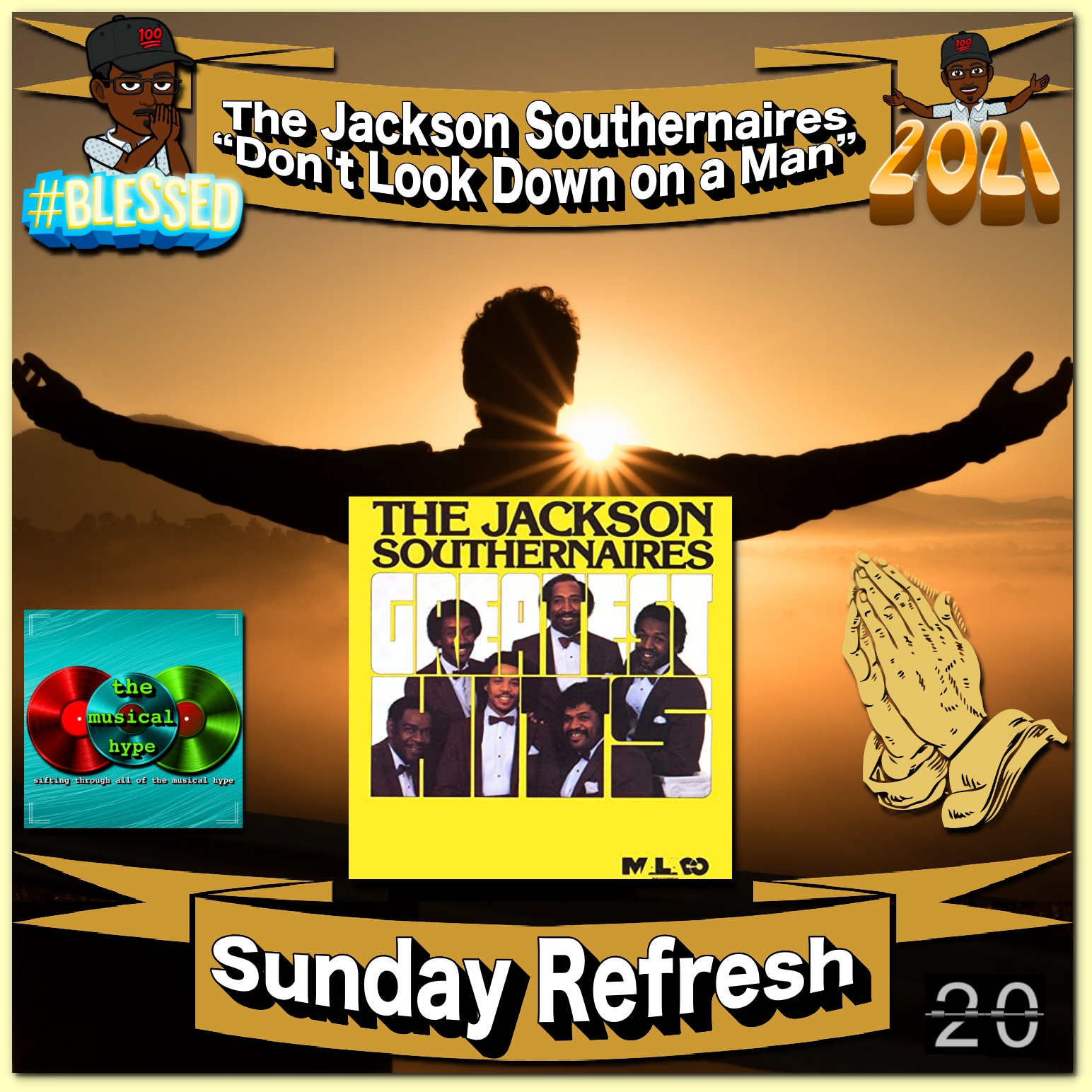 The Jackson Southernaires, “Don’t Look Down on a Man”: Sunday Refresh 🙏 No. 20 (2021) [📷: Brent Faulkner, Malaco, The Musical Hype, Zac Durant on Unsplash]