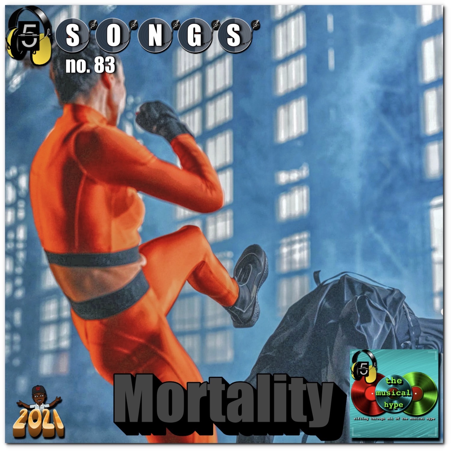 Mortality: 5ive Songs No. 83 (2021) [📷: Brent Faulkner, Clovis Cheminot, cottonbro, The Musical Hype, OpenClipart-Vectors, Pexels, Pixabay]