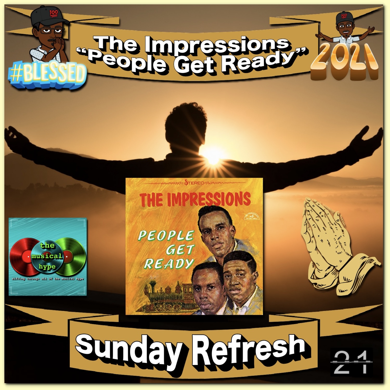 The Impressions, “People Get Ready”: Sunday Refresh 🙏 No. 21 (2021) [📷: Brent Faulkner, Geffen, The Musical Hype, Zac Durant on Unsplash]