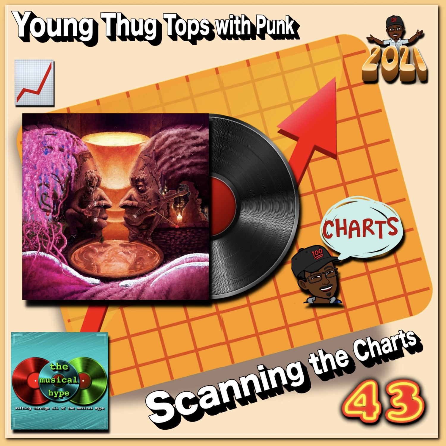 Young Thug Tops with Punk: Scanning the Charts 📉 No. 43 [📷: 300 Entertainment, Atlantic, Brent Faulkner, The Musical Hype]