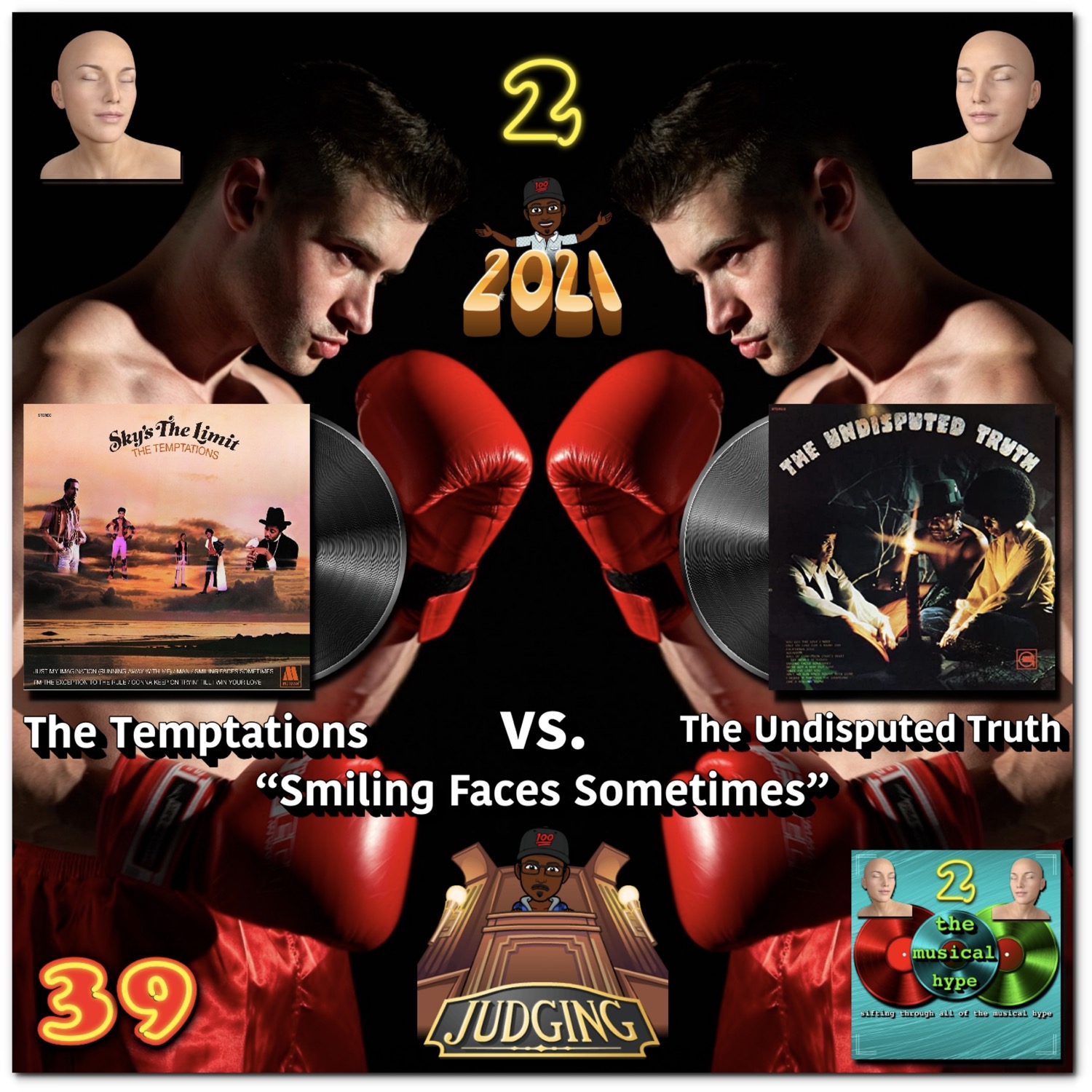 The Temptations vs. The Undisputed Truth: Head 2 Head 🗣️ No. 39 [📷: Brent Faulkner, GenderArts from Pixabay, Motown, The Musical Hype, Valentin Tikhonov from Pixabay]The Temptations vs. The Undisputed Truth: Head 2 Head 🗣️ No. 39 [📷: Brent Faulkner, GenderArts from Pixabay, Motown, The Musical Hype, Valentin Tikhonov from Pixabay]