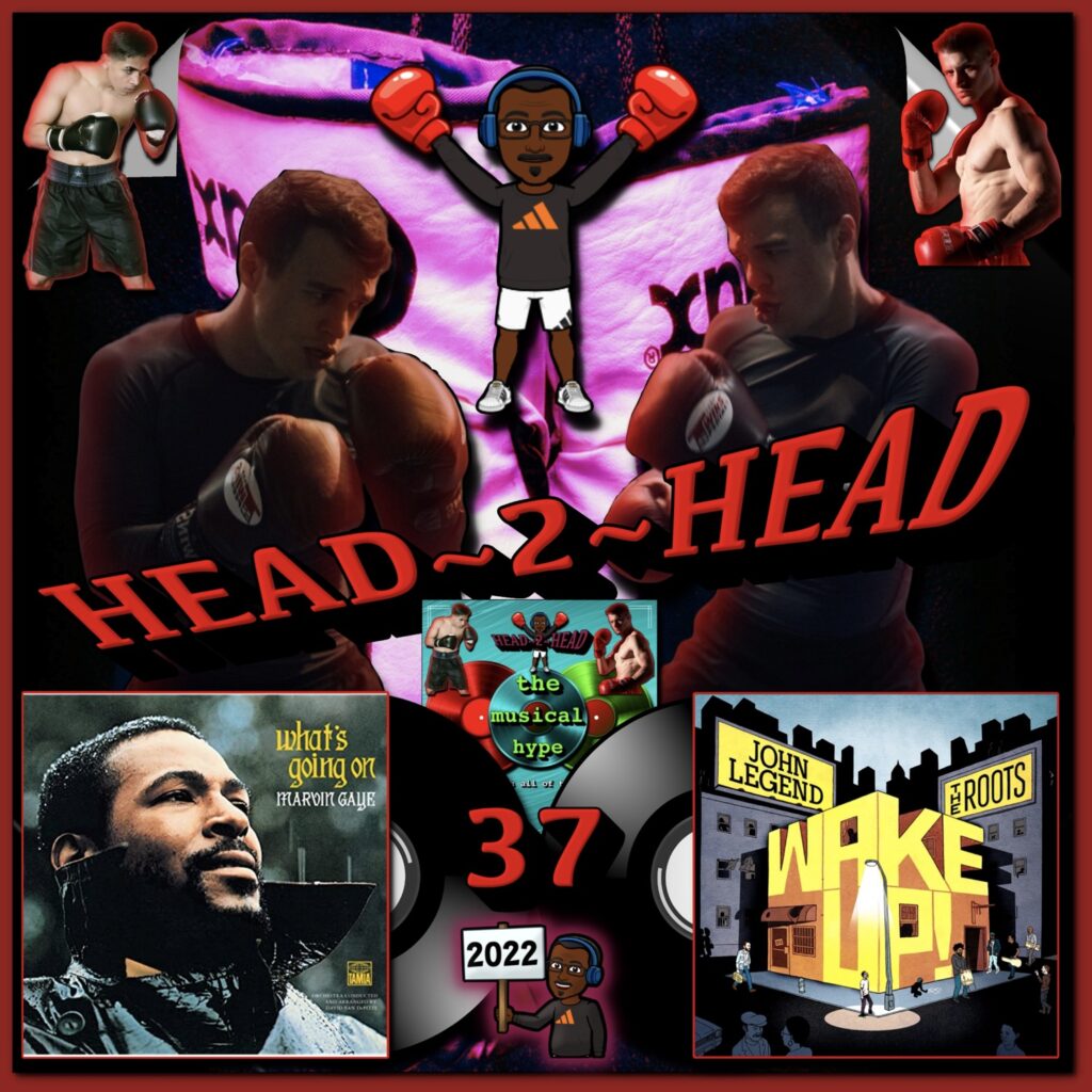 Marvin Gaye vs. John Legend & The Roots: Head 2 Head 🗣️ No. 37 (2022) [📷: Brent Faulkner, Getting Out Our Dreams, Kool Shooters, Layers, Mario Aranda, Motown, The Musical Hype, Pexels, Pixabay, RODNAE Productions, Sony Music Entertainment, Valentin Tikhonov]