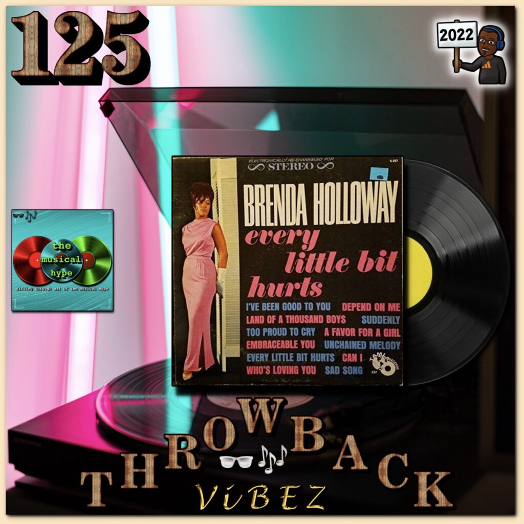 Brenda Holloway, “Every Little Bit Hurts”: Throwback Vibez 🕶️🎶 No. 125 (2022) [📷: Brent Faulkner, Gerhard G., JL G via Pixabay,  Karl Hörnfeldt via Unsplash, Motown, The Musical Hype]