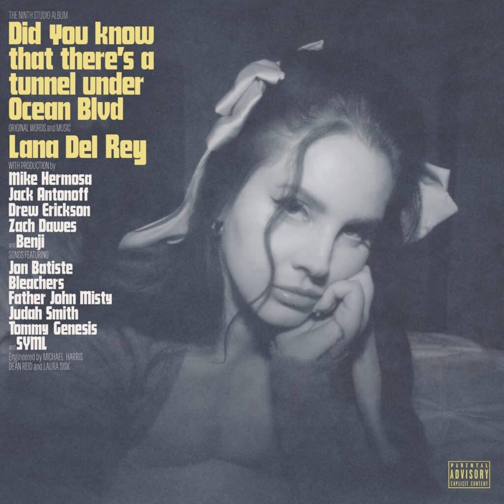 Lana Del Rey, Did you know that there’s a tunnel under Ocean Blvd [📷: Interscope]