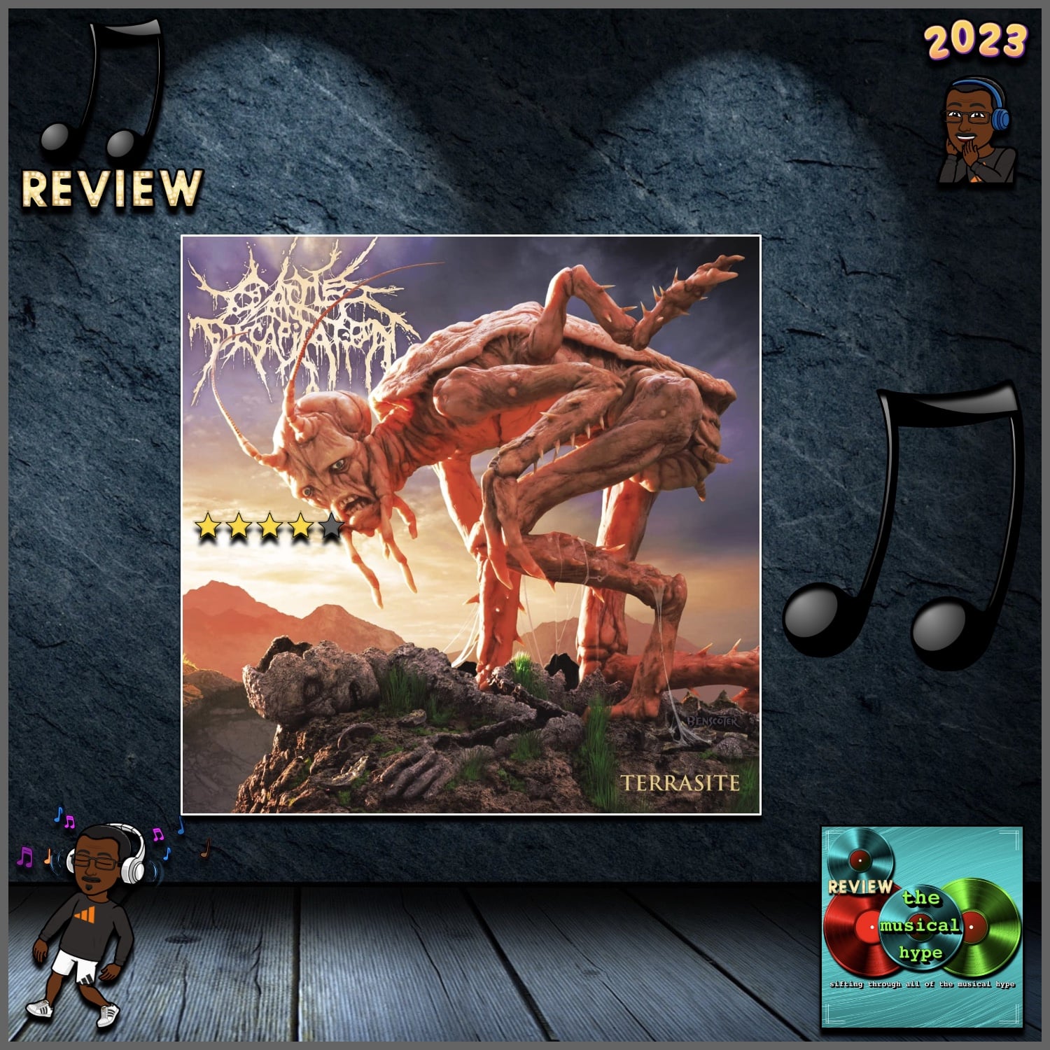 Cattle Decapitation Album Covers