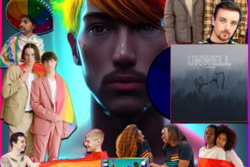 Tawnted, “Unwell”: LGBTQ Bopz 🌈🎶 No. 15 (2023) [📷: Brent Faulkner/ The Musical Hype; Tawnted; Anna Shvets, Monstera, Polina Tankilevitch, RODNAE Productions, Spencer Cooper, Uriel Mont via Pexels; Jim, Kurious via Pixabay; Hugo Herrera on Unsplash]