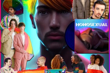 Cameron Joshua McMillan, “HOMOSEXUAL”: LGBTQ Bopz 🌈🎶 No. 20 (2023) [📷: Brent Faulkner/ The Musical Hype; CamBam; Anna Shvets, Monstera, Polina Tankilevitch, RODNAE Productions, Spencer Cooper, Uriel Mont via Pexels; Jim, Kurious via Pixabay; Hugo Herrera on Unsplash]