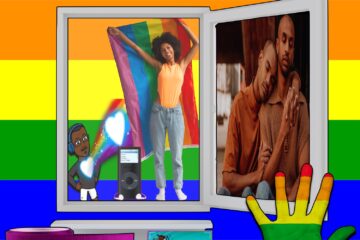 Best LGBTQ 🏳️‍🌈 Songs of 2023 (so far) [📷: Brent Faulkner / The Musical Hype; Monstera, Steh Nobre from Pexels; Arek Socha, burin kul, CatsWithGlasses, Clker-Free-Vector-Images from Pixabay]