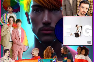 Joe Daccache, F.A.G.: LGBTQ Bopz 🌈🎶 No. 23 (2023) [📷: Brent Faulkner/ The Musical Hype; Joe Daccache; Anna Shvets, Monstera, Polina Tankilevitch, RODNAE Productions, Spencer Cooper, Uriel Mont via Pexels; Jim, Kurious via Pixabay; Hugo Herrera on Unsplash]