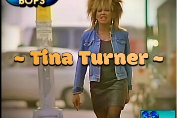 Tina Turner: 3 to 5 BOPS No. 59 (2023) [📷: Brent Faulkner / The Musical Hype; Parlophone, Tina Turner, YouTube]