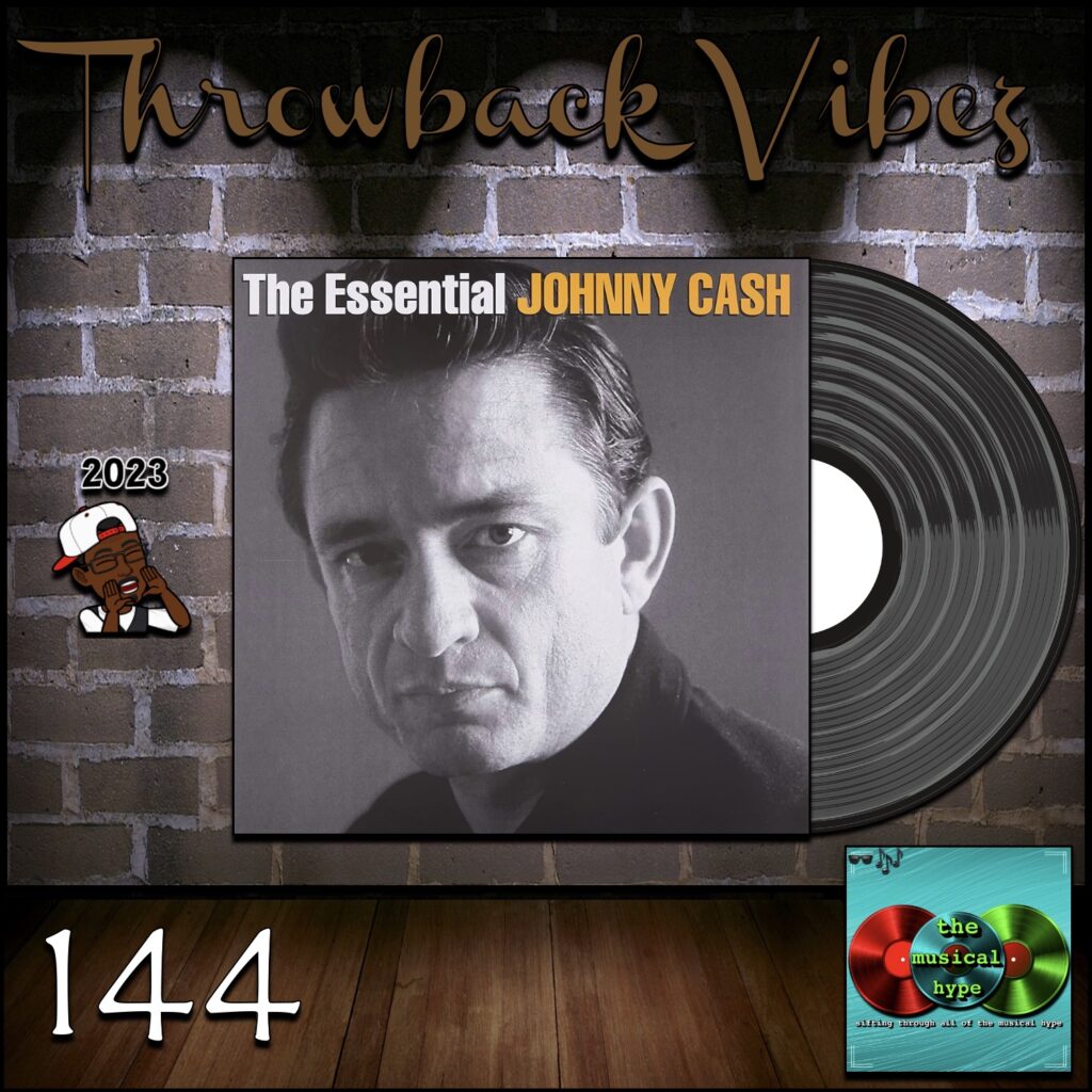 Johnny Cash, Ring of Fire: Throwback Vibez 🕶️🎶 No. 144 (2023) [📷: Brent Faulkner / The Musical Hype; Sony Music Entertainment; John Alan Sperry, PIRO via  Pixabay]
