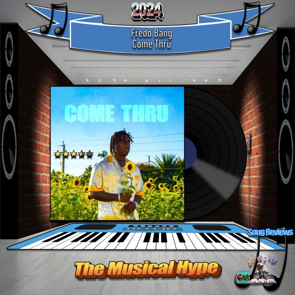 Fredo Bang, Come Thru [📷: Brent Faulkner/The Musical Hype; Se Lavi Productions, Inc. / Def Jam; Clker-Free-Vector-Images, Królestwo Nauki, OpenClipart-Vectors, Pete Linforth, Tumisu from Pixabay]