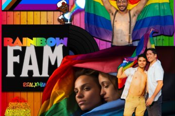 RealXman, Rainbow Fam: Beaming with Pride 🏳️‍🌈 No. 4 (2024) [📷: Brent Faulkner/ The Musical Hype; Rainbow Fam; Elias Souza, Los Muertos Crew from Pexels; CatsWithGlasses, Maicon Fonseca Zanco, Square Frog, Sudo from Pixabay]