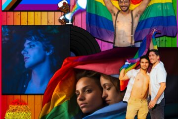 John Conlin, Love Me Just a Little: Beaming with Pride 🏳️‍🌈 No. 6 (2024) [📷: Brent Faulkner/ The Musical Hype; John Conlin; Elias Souza, Los Muertos Crew from Pexels; CatsWithGlasses, Maicon Fonseca Zanco, Square Frog, Sudo from Pixabay]