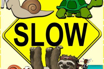 13 Songs Where Things Go SLOW (2024) [📷: Brent Faulkner / The Musical Hype; Clker-Free-Vector-Images, OpenClipart-Vectors, Werner Moser from Pixabay]