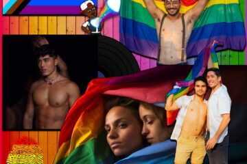 ETHAN, Single in the Club: Beaming with Pride 🏳️‍🌈 No. 15 (2024) [📷: Brent Faulkner/ The Musical Hype; ETHAN; Elias Souza, Los Muertos Crew from Pexels; CatsWithGlasses, Maicon Fonseca Zanco, Square Frog, Sudo from Pixabay]