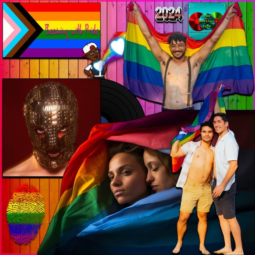Lynks, ABOMINATION: Beaming with Pride 🏳️‍🌈 No. 18 (2024) [📷: Brent Faulkner/ The Musical Hype; Heavenly Recordings / [PIAS]; Elias Souza, Los Muertos Crew from Pexels; CatsWithGlasses, Maicon Fonseca Zanco, Square Frog, Sudo from Pixabay]
