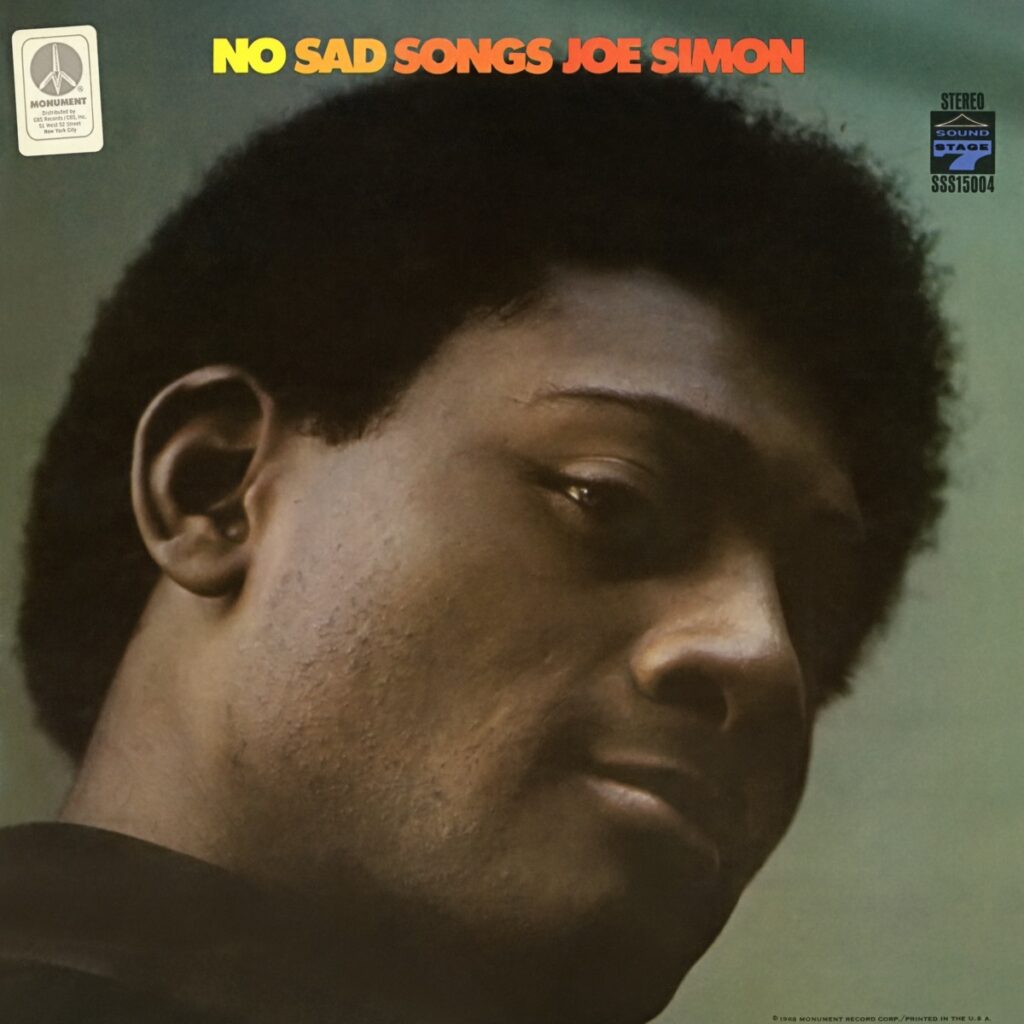 Joe Simon, No Sad Songs [📷: Sound Stage 7TM]