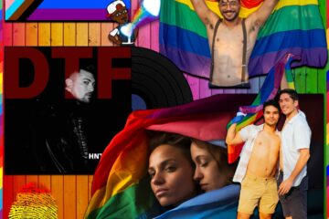 HNTR ALLN, DTF: Beaming with Pride 🏳️‍🌈 No. 36 (2024) [📷: Brent Faulkner/ The Musical Hype; HNTR ALLN; Elias Souza, Los Muertos Crew from Pexels; CatsWithGlasses, David, Maicon Fonseca Zanco, Square Frog, Sudo from Pixabay]