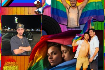 Parsa Sleighter, A Playboy’s Blues: Beaming with Pride 🏳️‍🌈 No. 39 (2024) [📷: Brent Faulkner/ The Musical Hype; Parsa Sleighter; Elias Souza, Los Muertos Crew from Pexels; CatsWithGlasses, David, Maicon Fonseca Zanco, Square Frog, Sudo from Pixabay]