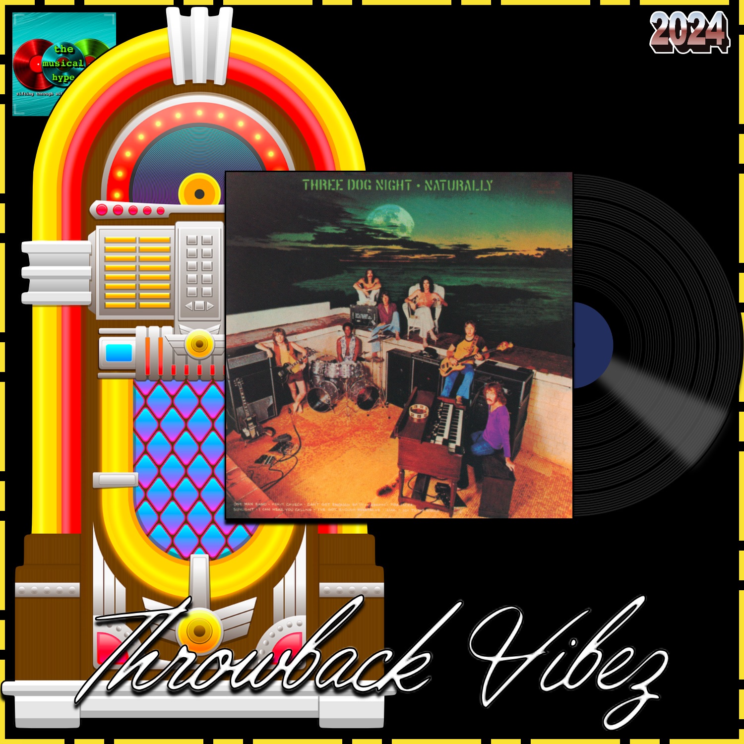 Three Dog Night, Joy To The World | Throwback Vibez 🕶️🎶