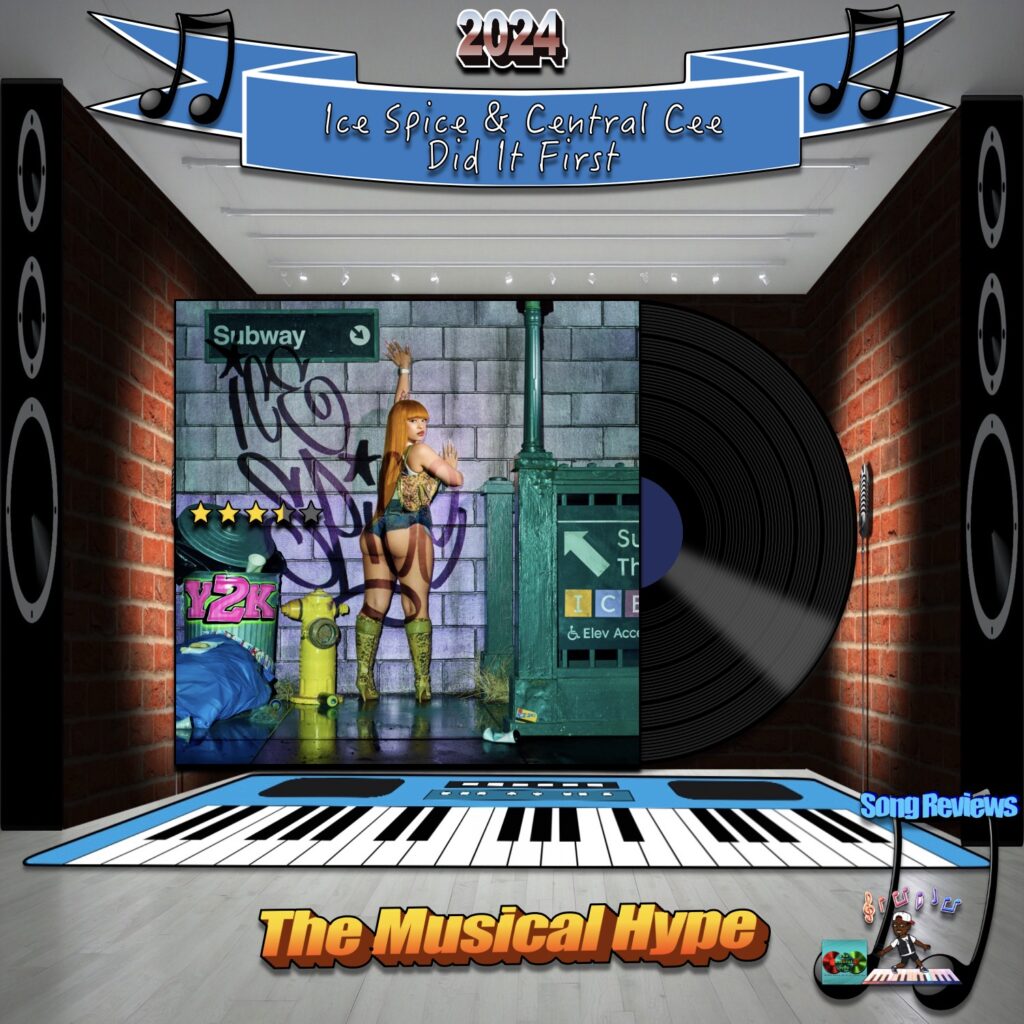 Ice Spice & Central Cee, Did It First [📷: Brent Faulkner/The Musical Hype; Dolo Entertainment, Inc. / UMG Recordings, Inc. / 10K Projects, LLC; Clker-Free-Vector-Images, Królestwo Nauki, OpenClipart-Vectors, Pete Linforth, Tumisu from Pixabay]