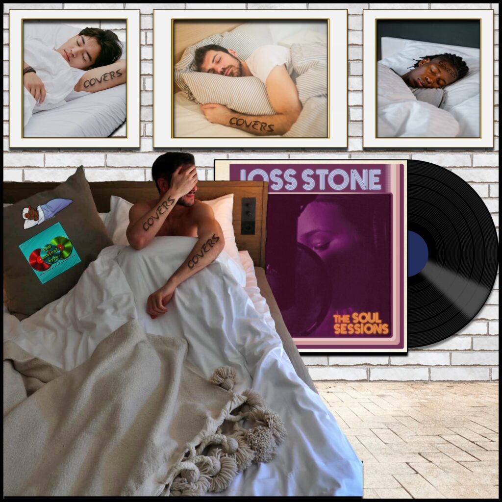 Joss Stone, Super Duper Love: Covers No. 27 (2024) [📷: Brent Faulkner /The Musical Hype; Virgin; Andrea Piacquadio, cottonbro studio, MART PRODUCTION, Matteo Milan from Pexels; MR1313, OpenClipart-Vectors, Vicki Hamilton from Pixabay]