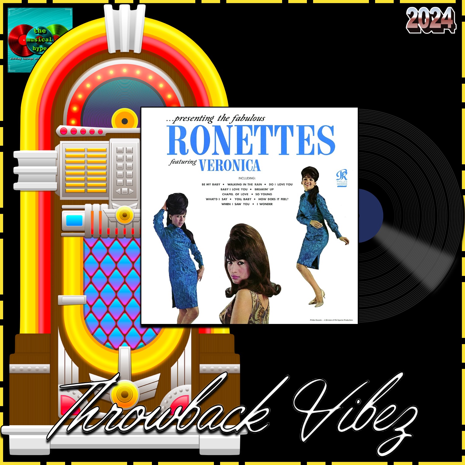 the-ronettes-be-my-baby-throwback-vibez-122-2024 | The Musical Hype