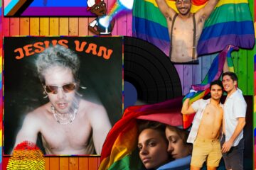 Geordie Kieffer, Jesus Van: Beaming with Pride 🏳️‍🌈 No. 60 (2024) [📷: Brent Faulkner/ The Musical Hype; +1; Elias Souza, Los Muertos Crew from Pexels; CatsWithGlasses, David, Maicon Fonseca Zanco, Square Frog, Sudo from Pixabay]