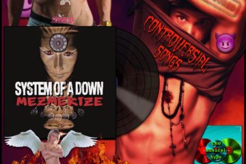 System Of A Down, B.Y.O.B.: Controversial Songs No. 6 (2024) [📷: Brent Faulkner / The Musical Hype; Sony Music Entertainment; Tazz Vaughn via Pexels; Elena Arboleda Salas, nikolaytaman90, Tumisu from Pixabay; christian buehner on Unsplash]