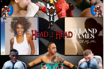 Whitney Houston vs. Ryland James: Head 2 Head No. 41 (2024) [📷: Brent Faulkner / The Musical Hype; 21 Entertainment Group, Arista; Hernán Toro, Los Muertos Crew, RDNE Stock project, Thomas Ronveaux from Pexels]