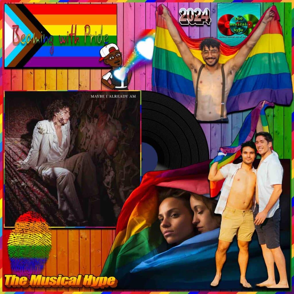 Jordan Suaste, Scary to be loved: Beaming with Pride 🏳️‍🌈 No. 69 (2024) [📷: Brent Faulkner/ The Musical Hype; Jordan Suaste / Position Music; Elias Souza, Los Muertos Crew from Pexels; CatsWithGlasses, David, Maicon Fonseca Zanco, Square Frog, Sudo from Pixabay]