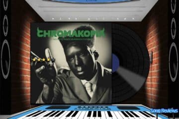 Tyler, The Creator, Noid [📷: Brent Faulkner/The Musical Hype; Columbia; Clker-Free-Vector-Images, Królestwo Nauki, OpenClipart-Vectors, Pete Linforth, Tumisu from Pixabay]