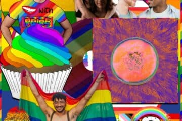 NVDES, I Want to Make Out at the Gay Club: Beaming with Pride 🏳️‍🌈 No. 8 (2025) [📷: Brent Faulkner/ The Musical Hype; B3SCI; Elias Souza, Mario Spencer, Mizuno K, from Pexels; All_CC0_Public_domain, CatsWithGlasses, David, ernestflowerss, Kelly, M. Harris, Marek Studzinski, OpenClipart-Vectors, from Pixabay]