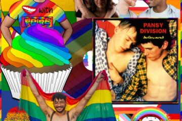 Pansy Division, Groovy Underwear: Beaming with Pride 🏳️‍🌈 No. 10 (2025) [📷: Brent Faulkner/ The Musical Hype; DistroKid; Elias Souza, Mario Spencer, Mizuno K, from Pexels; All_CC0_Public_domain, CatsWithGlasses, David, ernestflowerss, Kelly, M. Harris, Marek Studzinski, OpenClipart-Vectors, from Pixabay]