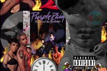 Prince, Erotic City: Midnight Heat 🕛 🔥 No. 5 (2025) [📷: Brent Faulkner / The Musical Hype; NPG / Warner; Francesco Ungaro, Hasan Muneer, Natan, Tazz Vaughn from Pexels; AcatXlo, Aristal Branson, Clker-Free-Vector-Images from Pixabay]