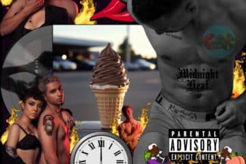 Beats By AI, Butt Stuff Behind The Dairy Queen: Midnight Heat 🕛 🔥 No. 20 (2025) [📷: Brent Faulkner / The Musical Hype; Beats By Ai; Francesco Ungaro, Hasan Muneer, Natan, Tazz Vaughn from Pexels; AcatXlo, Aristal Branson, Clker-Free-Vector-Images from Pixabay]