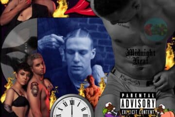 Malcolm Todd, Chest Pain (I Love): Midnight Heat 🕛 🔥 No. 11 (2025) [📷: Brent Faulkner / The Musical Hype; Columbia; Francesco Ungaro, Hasan Muneer, Natan, Tazz Vaughn from Pexels; AcatXlo, Aristal Branson, Clker-Free-Vector-Images from Pixabay]