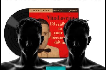 Obscurest Vinyl, I’d Really Like To Get In Your Pants, Because I Just Shit Mine: Wacky Wednesday No. 8 (2025) [📷: Brent Faulkner / The Musical Hype; Hallwood Distribution; Rich The Barber Font from Font Space; Wendel Natan from Pexels; AcatXlo, OpenClipart-Vectors from Pixabay]