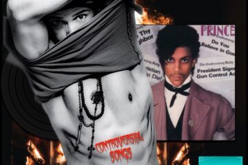 Prince, Jack U Off: Controversial Songs No. 7 (2025) [📷: Brent Faulkner / The Musical Hype; Warner; Tazz Vaughn via Pexels; Elena Arboleda Salas, nikolaytaman90, Tumisu from Pixabay; christian buehner on Unsplash]