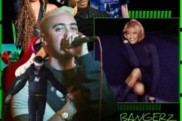 Whitney Houston, It’s Not Right But It’s Okay: Bangerz N Bopz 🔥 No. 14 (2025) [📷: Brent Faulkner / The Musical Hype; Arista; Bigshow Lamar Campton, Daniel Duarte, Eduardo López from Pexels; AcatXIo, djexpectations, OpenClipart-Vectors, Thai Zeo from Pixabay]