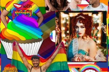 Chappell Roan, Pink Pony Club: Beaming with Pride 🏳️‍🌈 No. 22 (2025) [📷: Brent Faulkner/ The Musical Hype; KRA International Inc., Island, UMG Recordings, Inc.; Elias Souza, Mario Spencer, Mizuno K, from Pexels; All_CC0_Public_domain, CatsWithGlasses, David, ernestflowerss, Kelly, M. Harris, Marek Studzinski, OpenClipart-Vectors, from Pixabay]