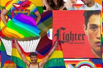 Kyle Alessandro, Lighter: Beaming with Pride 🏳️‍🌈 No. 28 (2025) [📷: Brent Faulkner/ The Musical Hype; Warner Music Norway AS; Elias Souza, Mario Spencer, Mizuno K, from Pexels; All_CC0_Public_domain, CatsWithGlasses, David, ernestflowerss, Kelly, M. Harris, Marek Studzinski, OpenClipart-Vectors, from Pixabay]