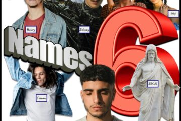 13 Songs That Feature Names, Vol. 6 (2025) [📷: Brent Faulkner / The Musical Hype; Beatriz Fernandes, cottonbro studio, Cup of Couple, Deni's Fotografia, Jonathan Borba, Leonardo Goncalves wild, Nathan Cowley from Pexels; AcatXIo, Pete Linforth, Thomas from Pixabay]