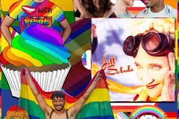 Jill Sobule, I Kissed a Girl: Beaming with Pride 🏳️‍🌈 No. 37 (2025) [📷: Brent Faulkner/ The Musical Hype; Atlantic Recording Corporation; Elias Souza, Mario Spencer, Mizuno K, from Pexels; All_CC0_Public_domain, CatsWithGlasses, David, ernestflowerss, Kelly, M. Harris, Marek Studzinski, OpenClipart-Vectors, from Pixabay]